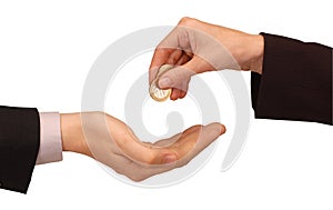 Exchanging coins