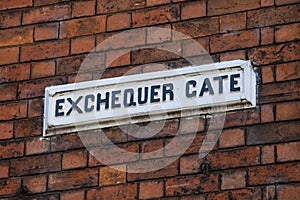 Exchequer Gate in Lincoln UK photo