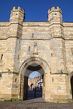 Exchequer Gate in Lincoln UK photo