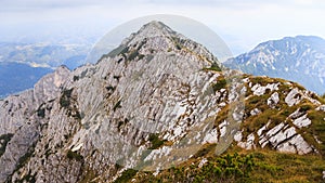 Exciting landscape it the Romanian Carpatians mountains