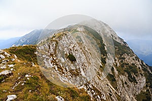 Exciting landscape it the Romanian Carpatians mountains