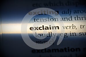 Exclaim