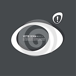 Exclamation mark blank.