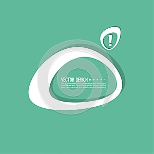 Exclamation mark blank.