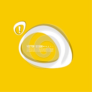 Exclamation mark blank.