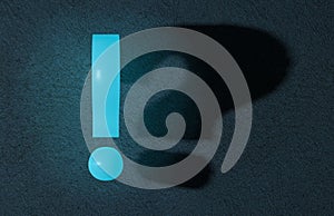 Exclamation mark and question mark