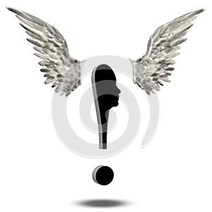 Exclamation Mark Wings