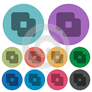 Exclude shapes color darker flat icons photo