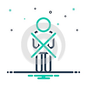 Mix icon for Exclusion, negation and boycott