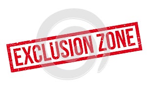 Exclusion Zone rubber stamp