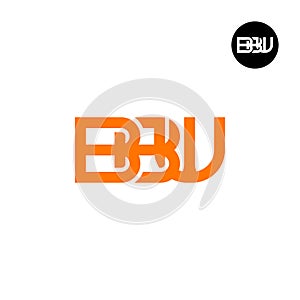 Letter BBW Monogram Logo Design photo