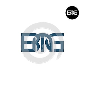 Letter BMG Monogram Logo Design photo