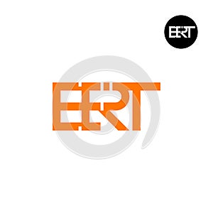 ERT Logo Letter Monogram Design