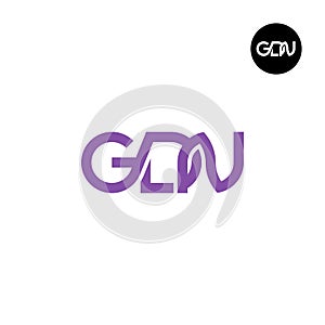 Letter GDN Monogram Logo Design