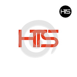 HTS Logo Letter Monogram Design