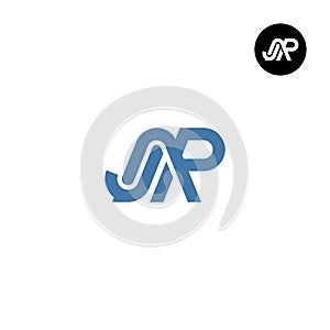 JAP Logo Letter Monogram Design