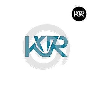 KVR Logo Letter Monogram Design