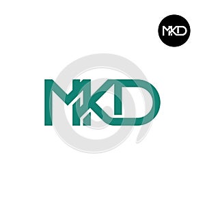 MKD Logo Letter Monogram Design