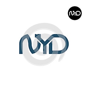 NYD Logo Letter Monogram Design