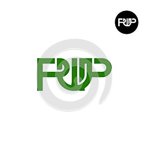 Letter PWP Monogram Logo Design