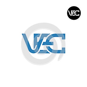 VEC Logo Letter Monogram Design