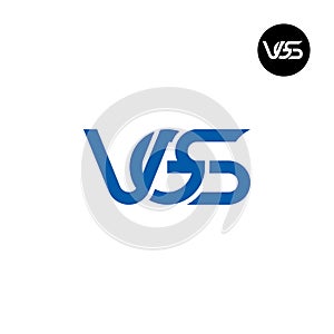 Letter VGS Monogram Logo Design photo