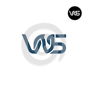 Letter VNS Monogram Logo Design