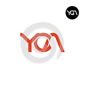 YCA Logo Letter Monogram Design