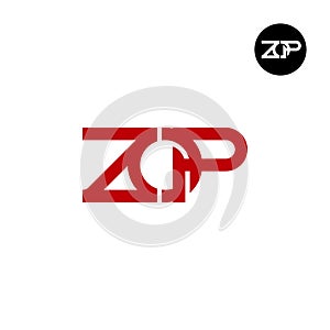 Letter ZOP Monogram Logo Design