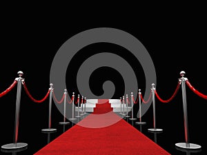 Exclusive red carpet