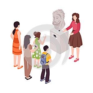 Excursion Guide Statue Composition