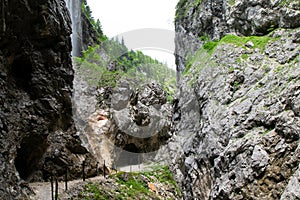 Excursion in the HÃ¶llentalklamm