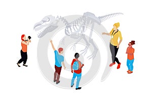 Excursion Isometric Illustration