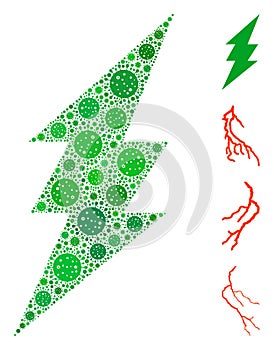 Execute Mosaic of Covid Virus Items