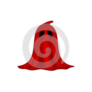 Executioner mask in red design