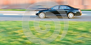 Executive car speed photo