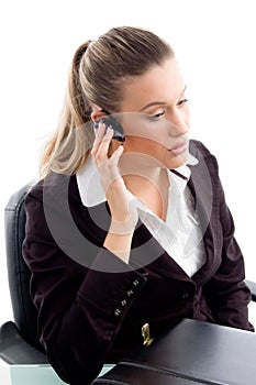 Executive communicating with bluetooth