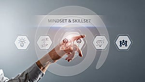 Executive selects Mindset & Skillset for professional development focus.