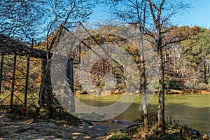 Exempt abandoned train trestle