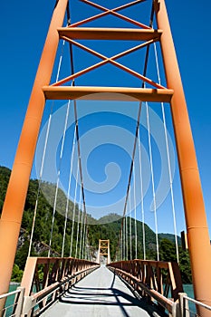 Exequiel Gonzales Bridge - Carretera Austral - Chile photo