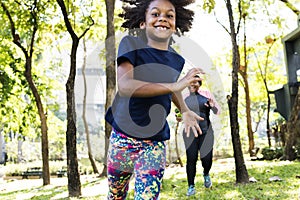 Exercise Activity Family Outdoors Vitality Healthy Concept