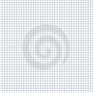 Exercise book for math spread. VECTOR illustration. Blank exercise book. Cage 0.5 / 0.5 mm. A seamless pattern.