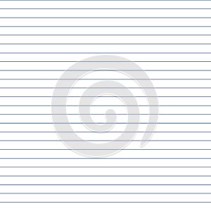 Exercise book / School. VECTOR illustration. Blank. Between lines of 0.8 mm. Colored lines on background. A seamless pattern.