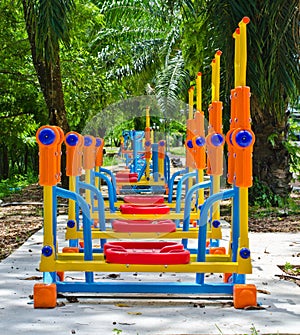 Exercise equipment.