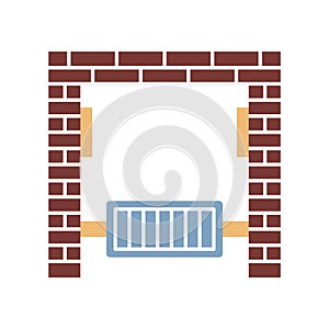 Exercise frame  Line Style vector icon which can easily modify or edit