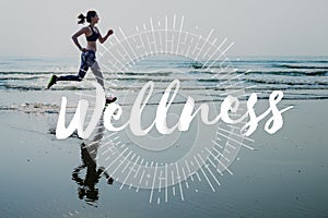 Exercise Sport Workout Wellness Wellbeing Concept photo