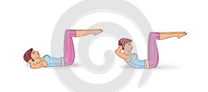 Exercise to strengthen the abdominal