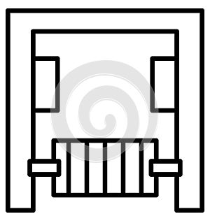 Exerciser Isolated Vector Icon that can be easily modified or edit photo
