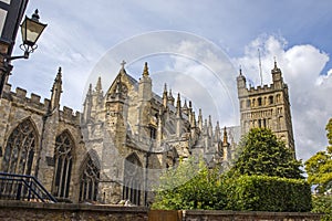 Exeter Cathedral in Devon