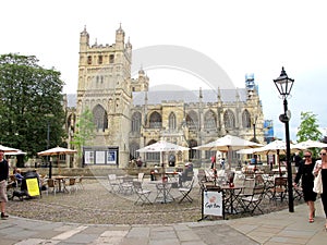Exeter Cathedral, Devon, UK.
